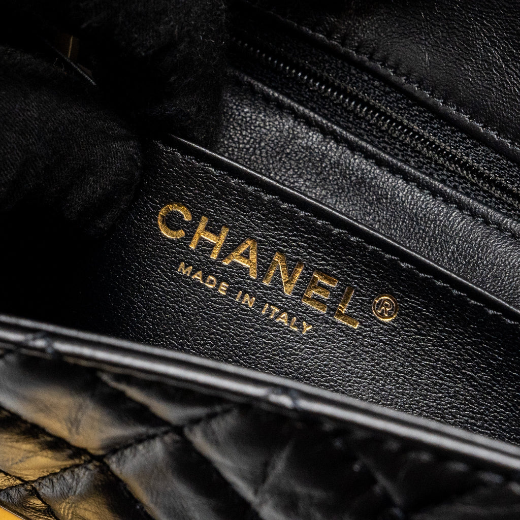Chanel Mini 2.55 Reissue Aged Calfskin Black  (Microchip)