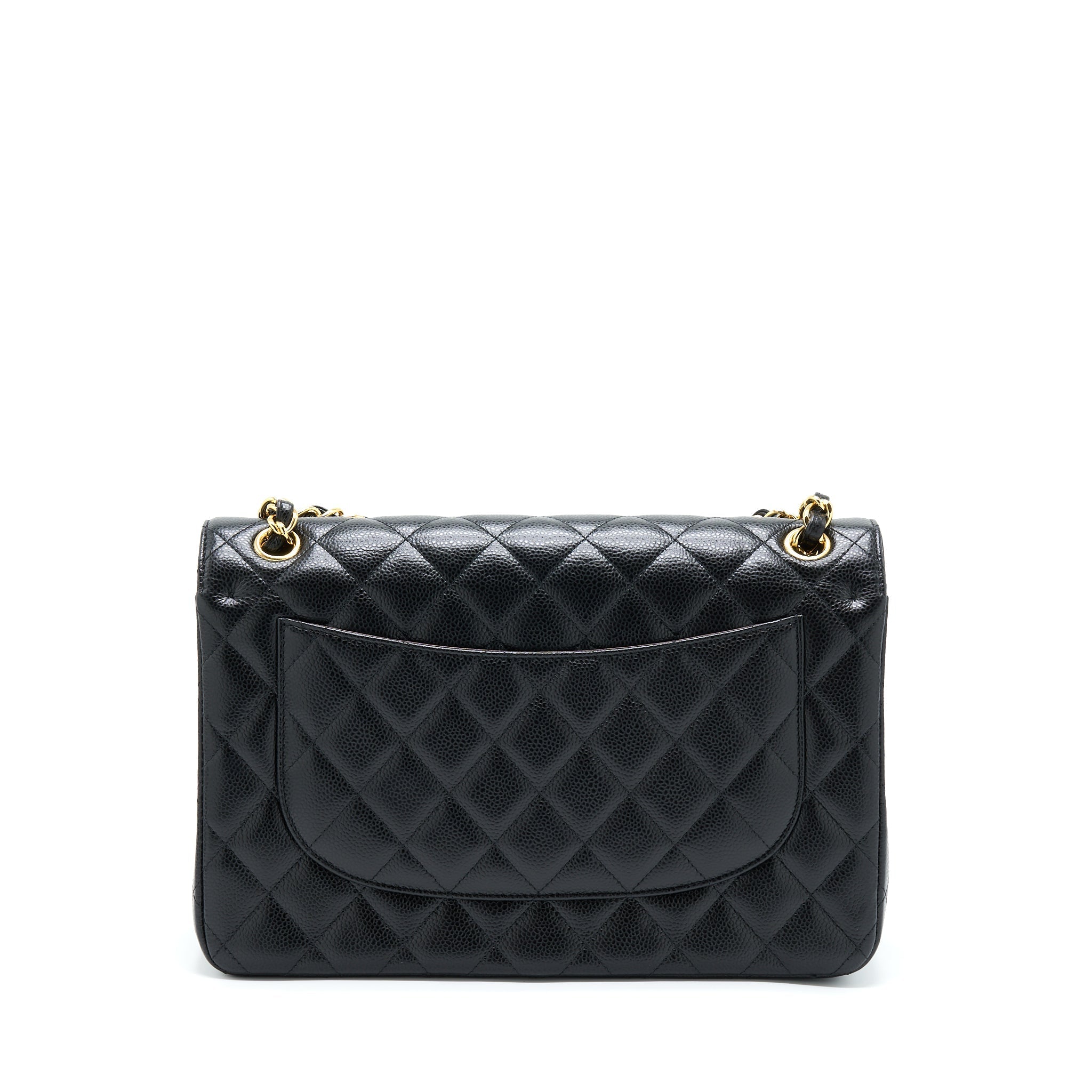 Chanel Classic Jumbo Flap Bag Caviar Black