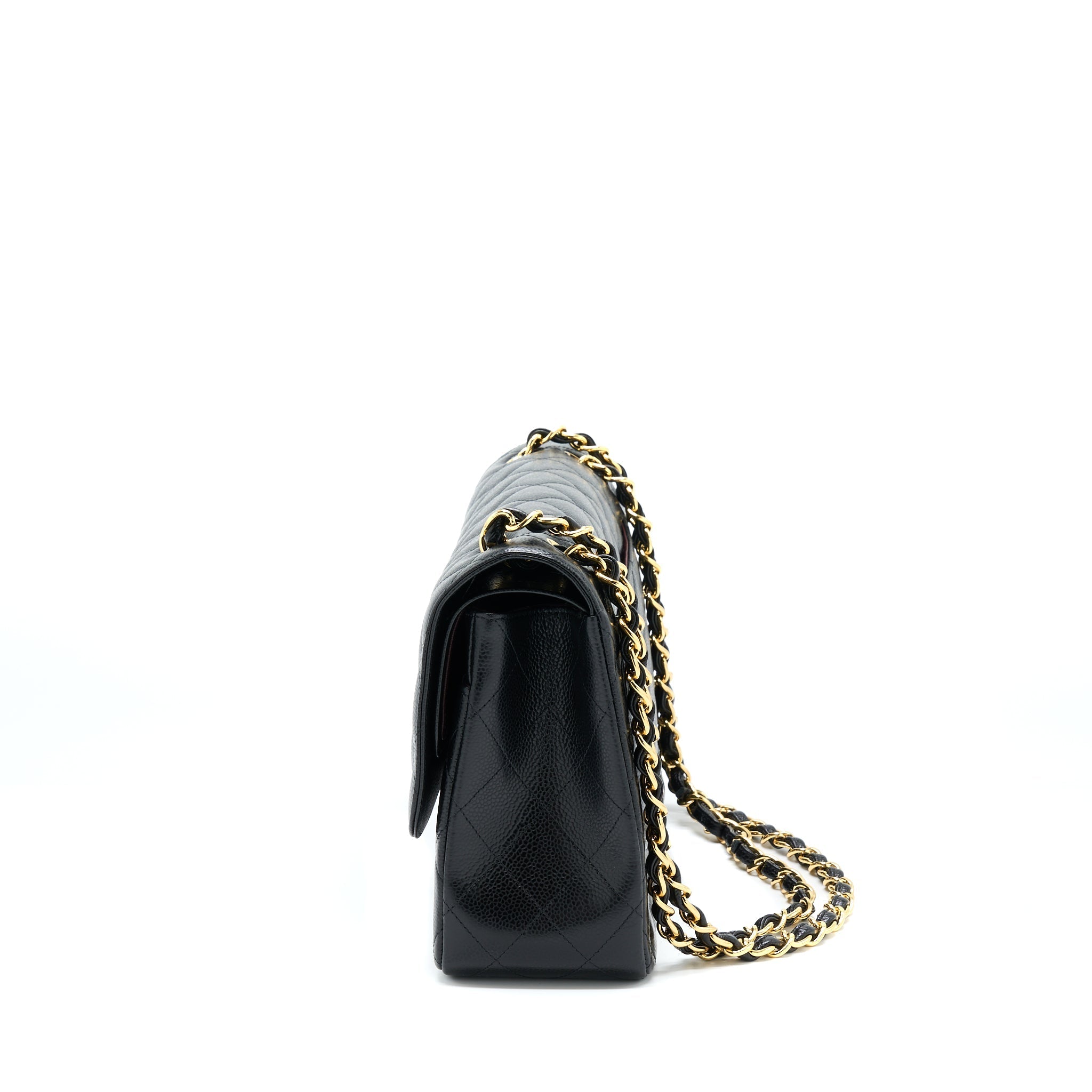 Chanel Classic Jumbo Flap Bag Caviar Black