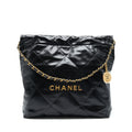 Chanel small 22 Bag black with