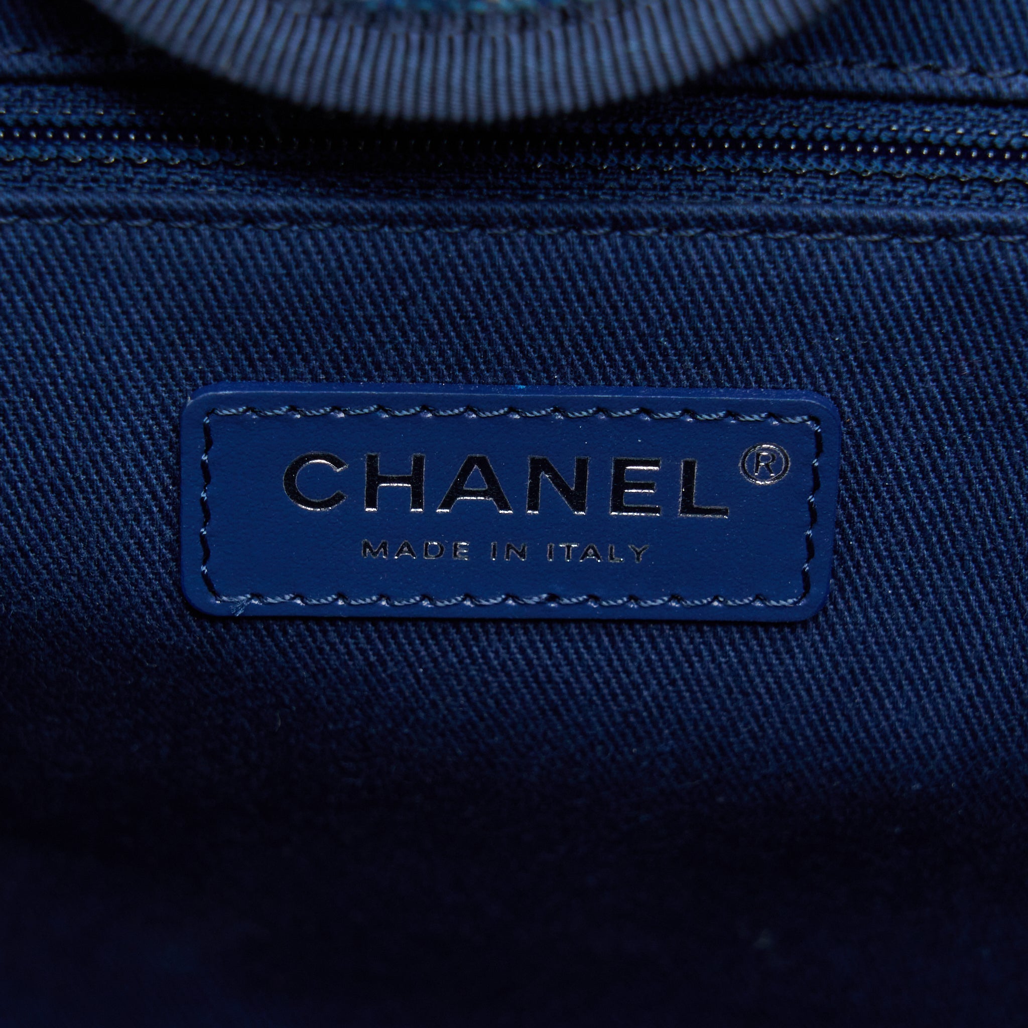 Chanel Deauville Tote bag Navy