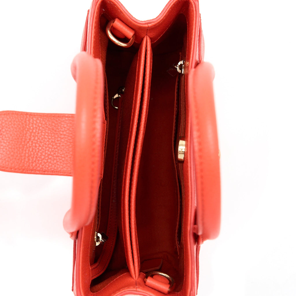 Chanel Neo Executive mini Tote Calfskin Red