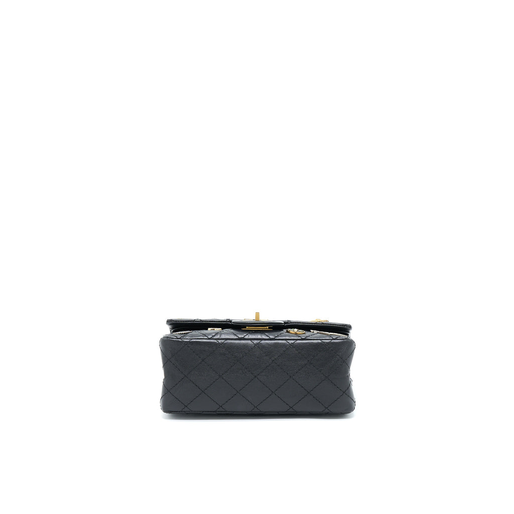 Chanel Mini 2.55 Reissue Flap Bag Lucky Charms Casino Limited Aged Calfskin With
