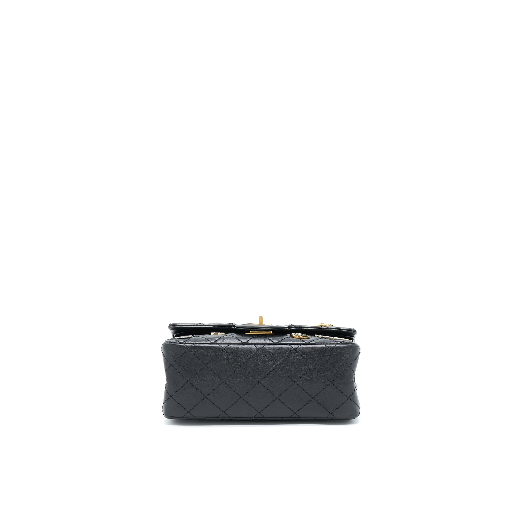 Chanel Mini 2.55 Reissue Flap Bag Lucky Charms Casino Limited Aged Calfskin With