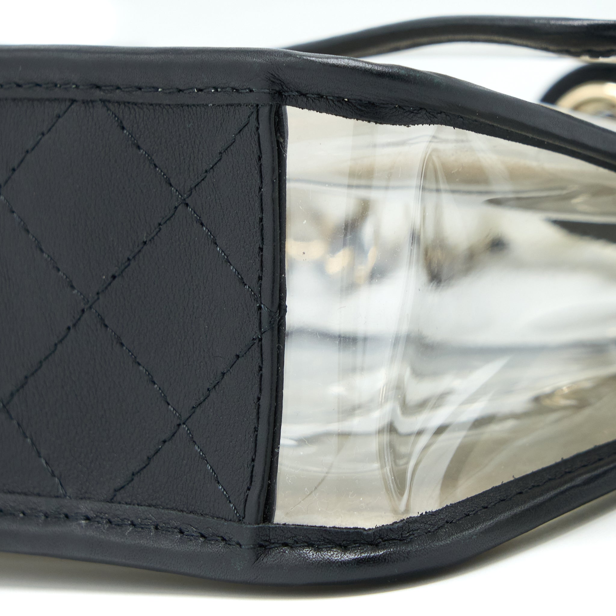 Chanel Sand By The Sea Flap Bag PVC/ Lambskin L