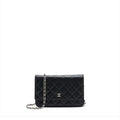 Chanel Classic Wallet On Chain Caviar Black