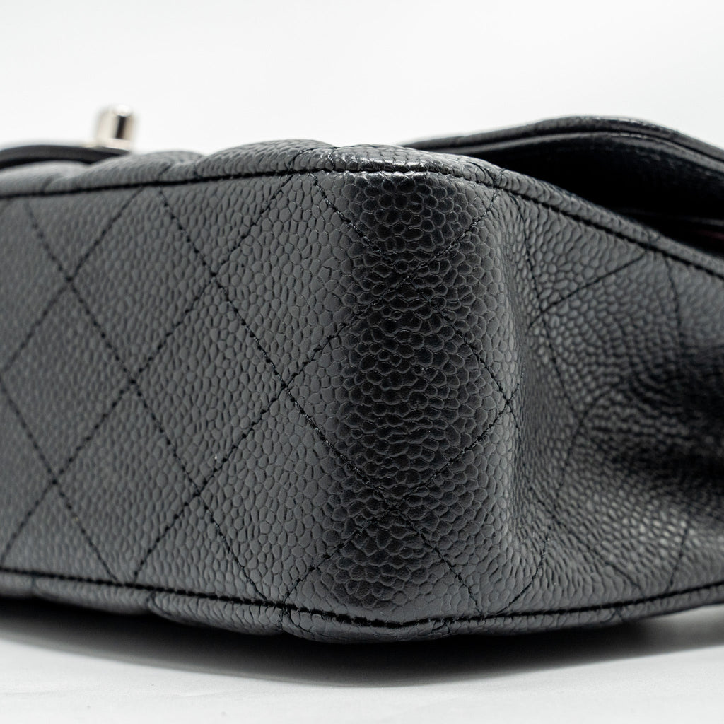 Chanel Medium Classic Double Flap Bag Caviar Black