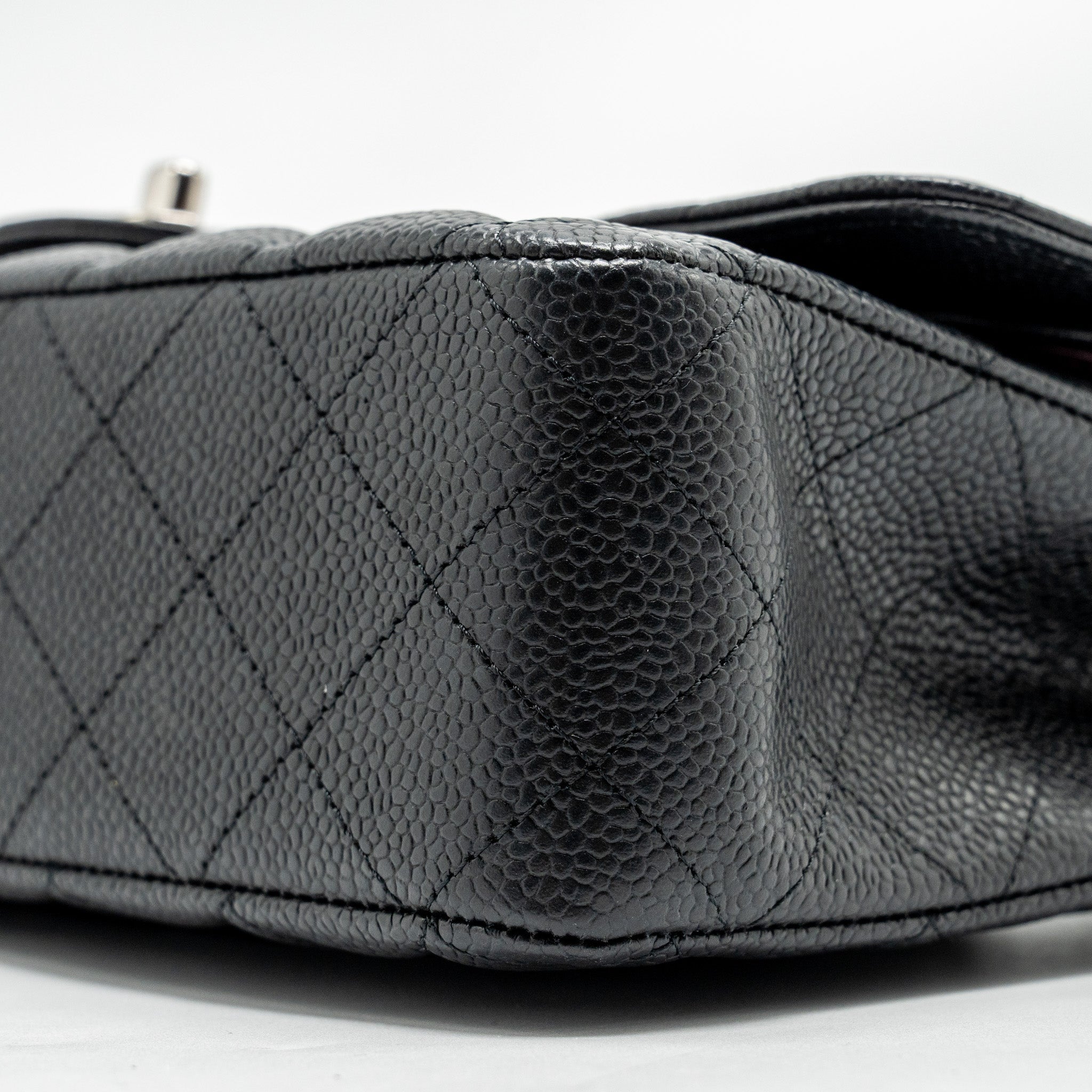 Chanel Medium Classic Double Flap Bag Caviar Black