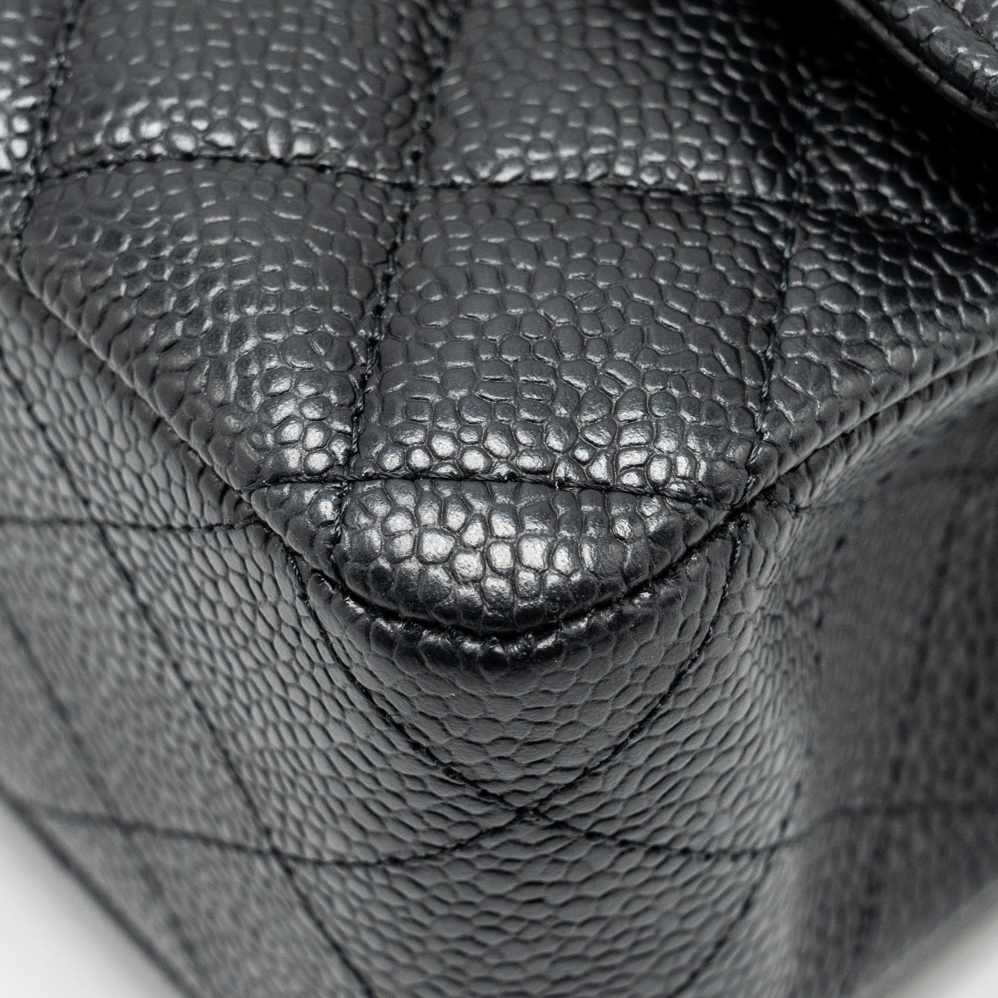Chanel Medium Classic Double Flap Bag Caviar Black