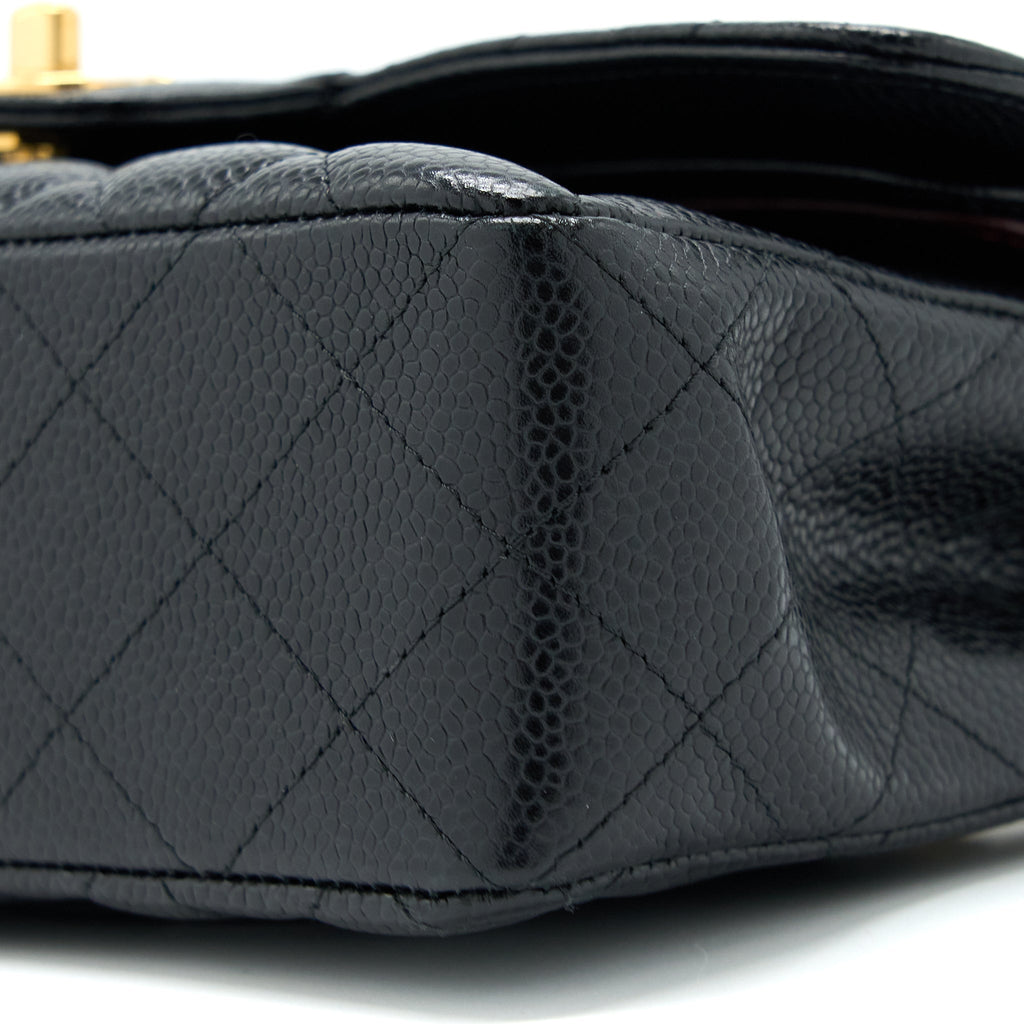 Chanel Small Classic Double Flap Bag Caviar Black