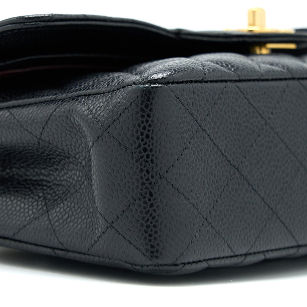 Chanel Small Classic Double Flap Bag Caviar Black