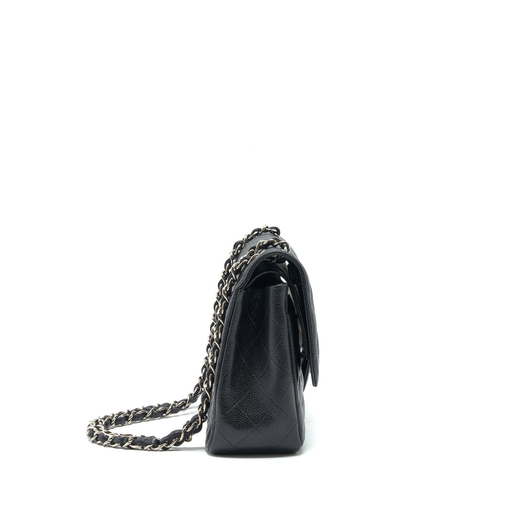 Chanel Jumbo Classic Flap Bag Caviar Black