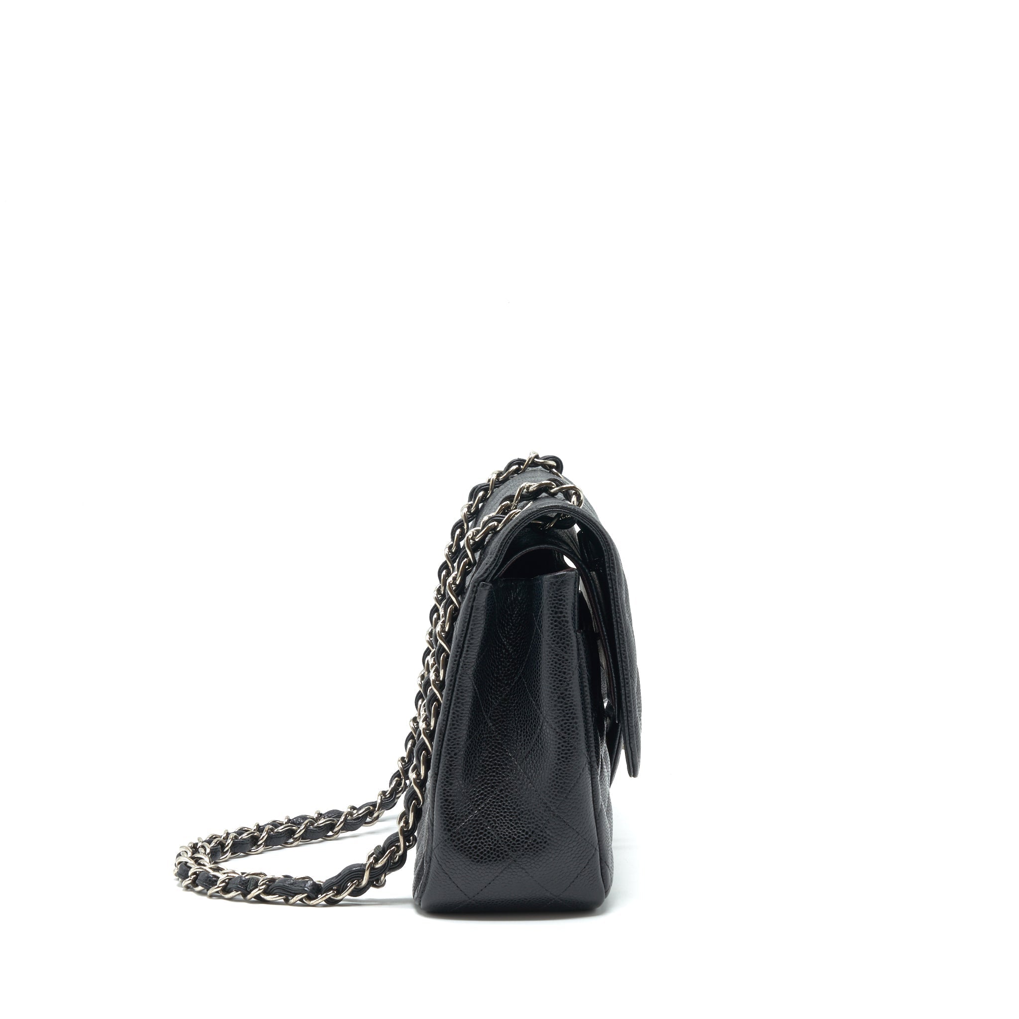 Chanel Jumbo Classic Flap Bag Caviar Black