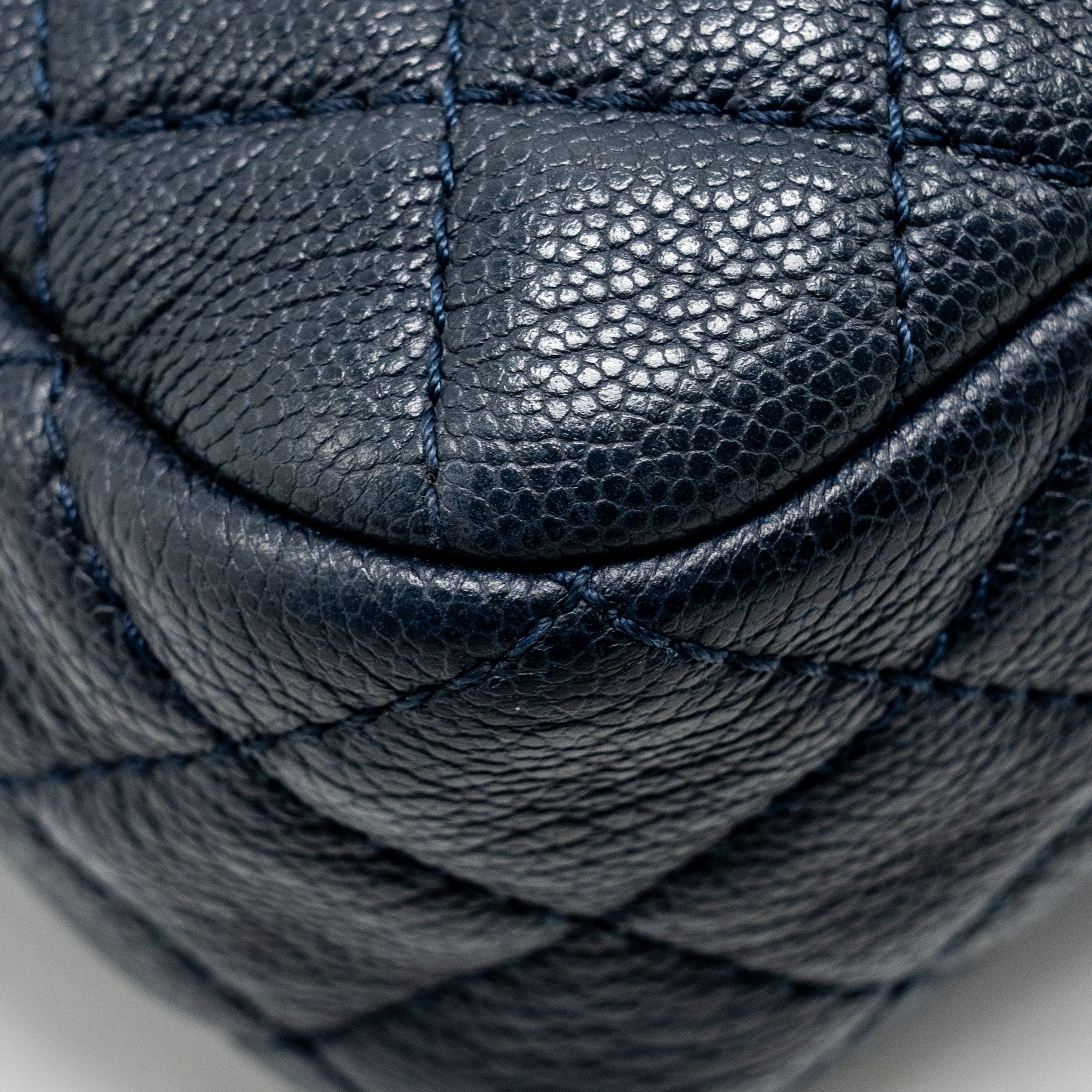 Chanel 18C CC Camera Bag Calfskin Navy