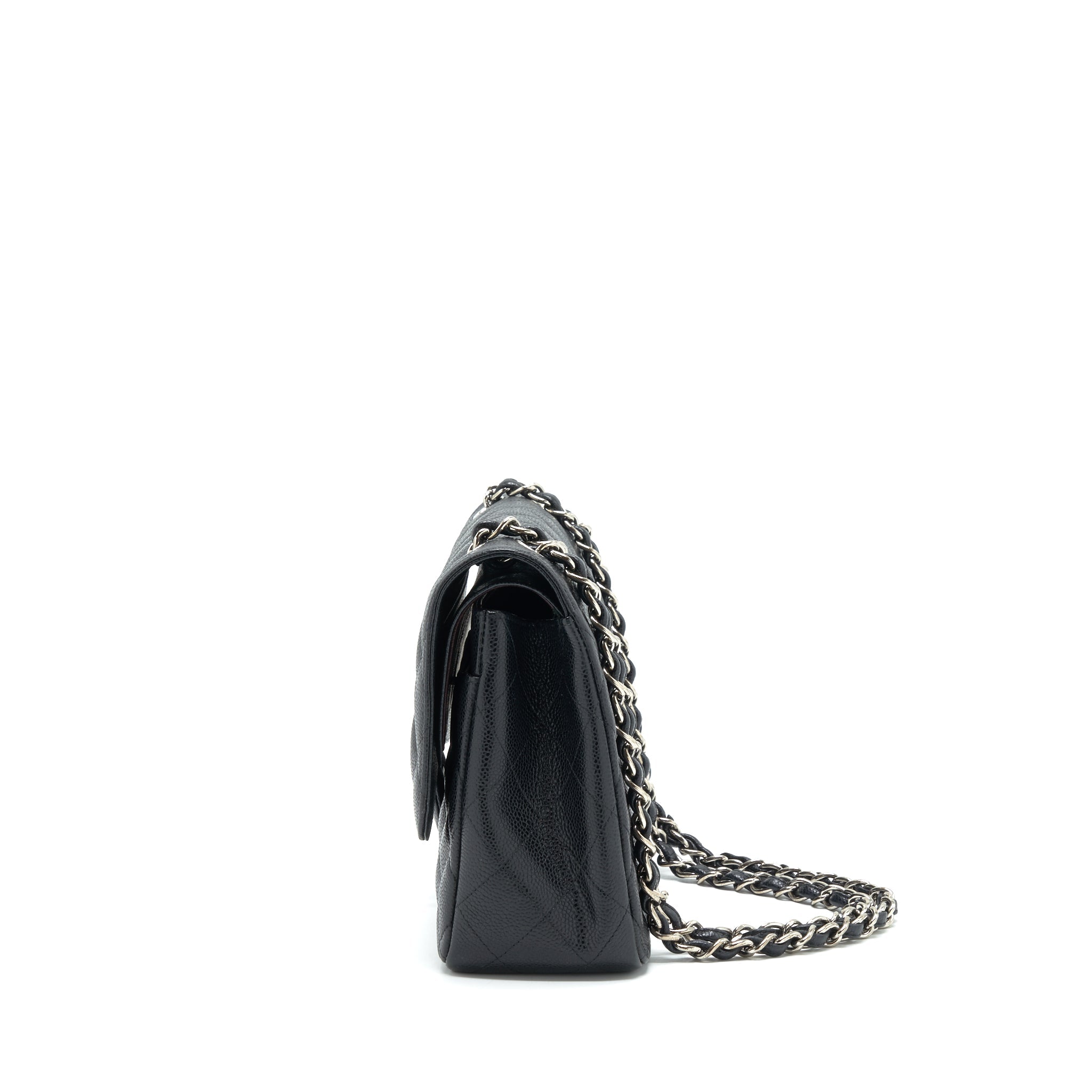 Chanel Jumbo Classic Flap Bag Caviar Black