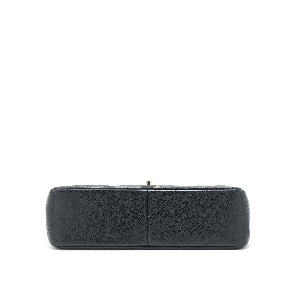Chanel Jumbo Classic Flap Bag Caviar Black