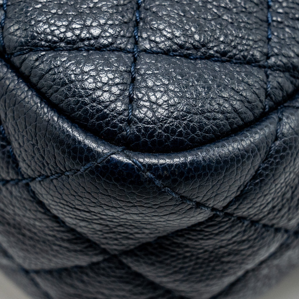 Chanel 18C CC Camera Bag Calfskin Navy