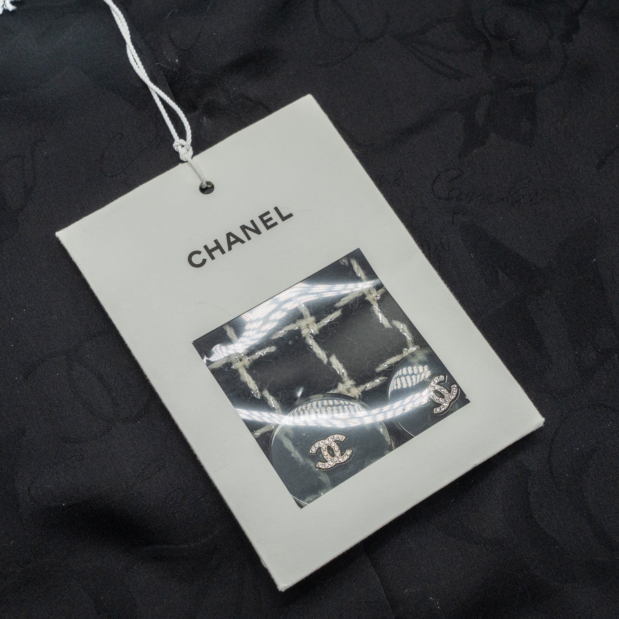Chanel 17A size 36 Jacket Fantacy Tweed / calfskin black
