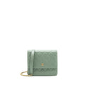 Chanel Wallet On Chain Square Caviar Green