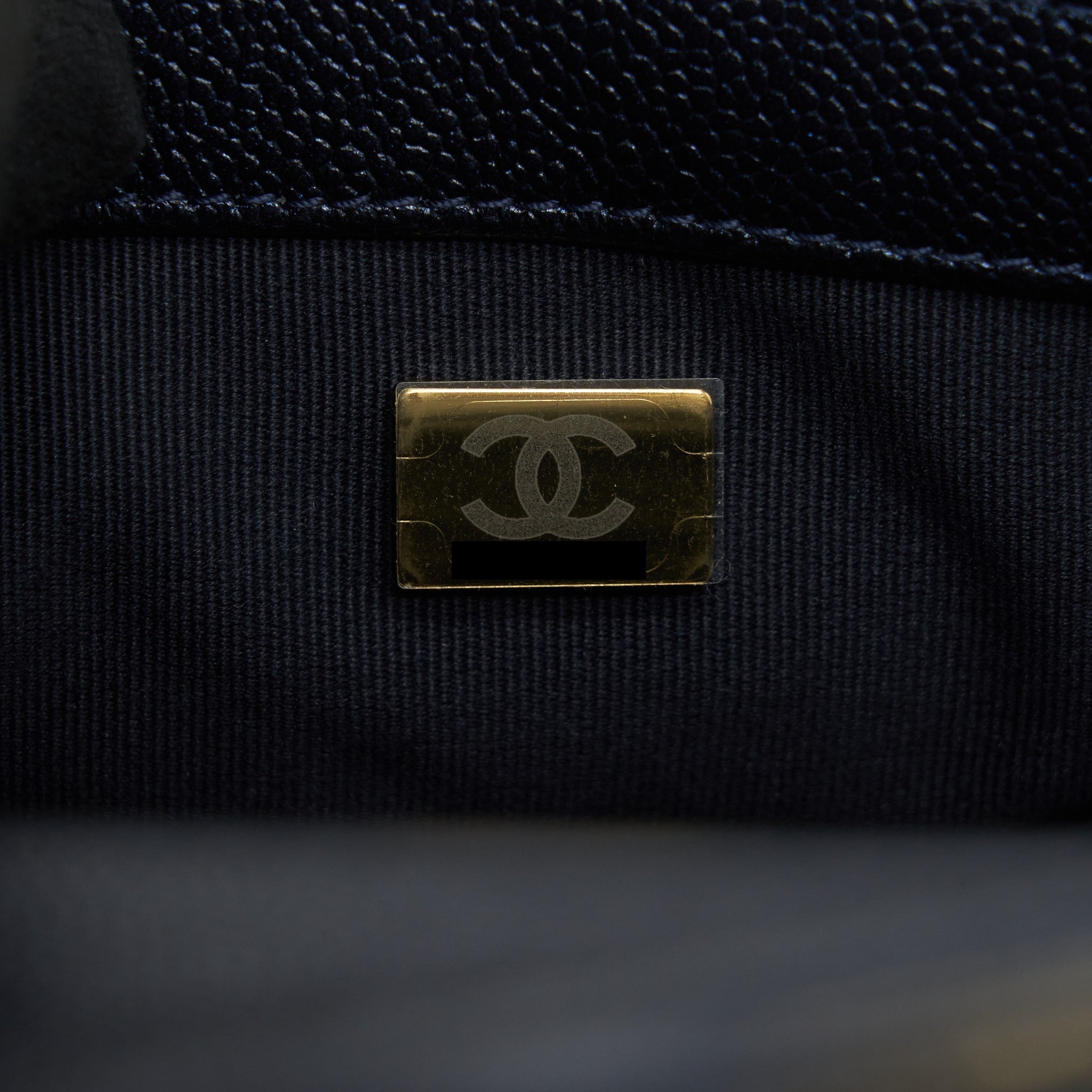 Chanel 21k My Perfect Mini Flap Bag Caviar Black