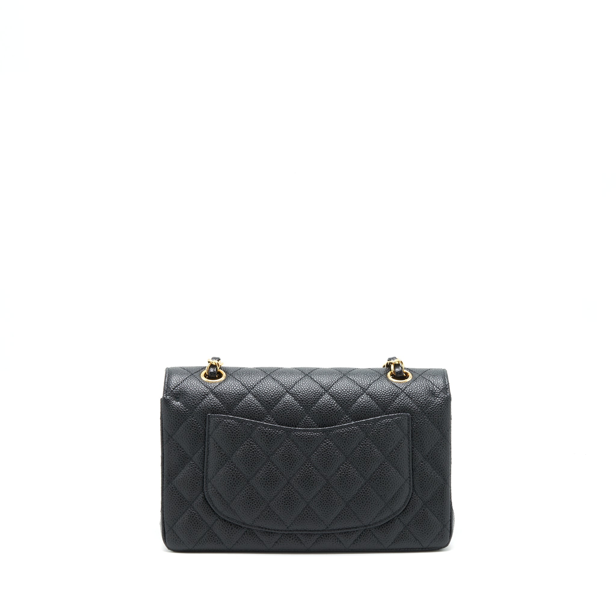 Chanel Small Classic Double Flap Caviar Black