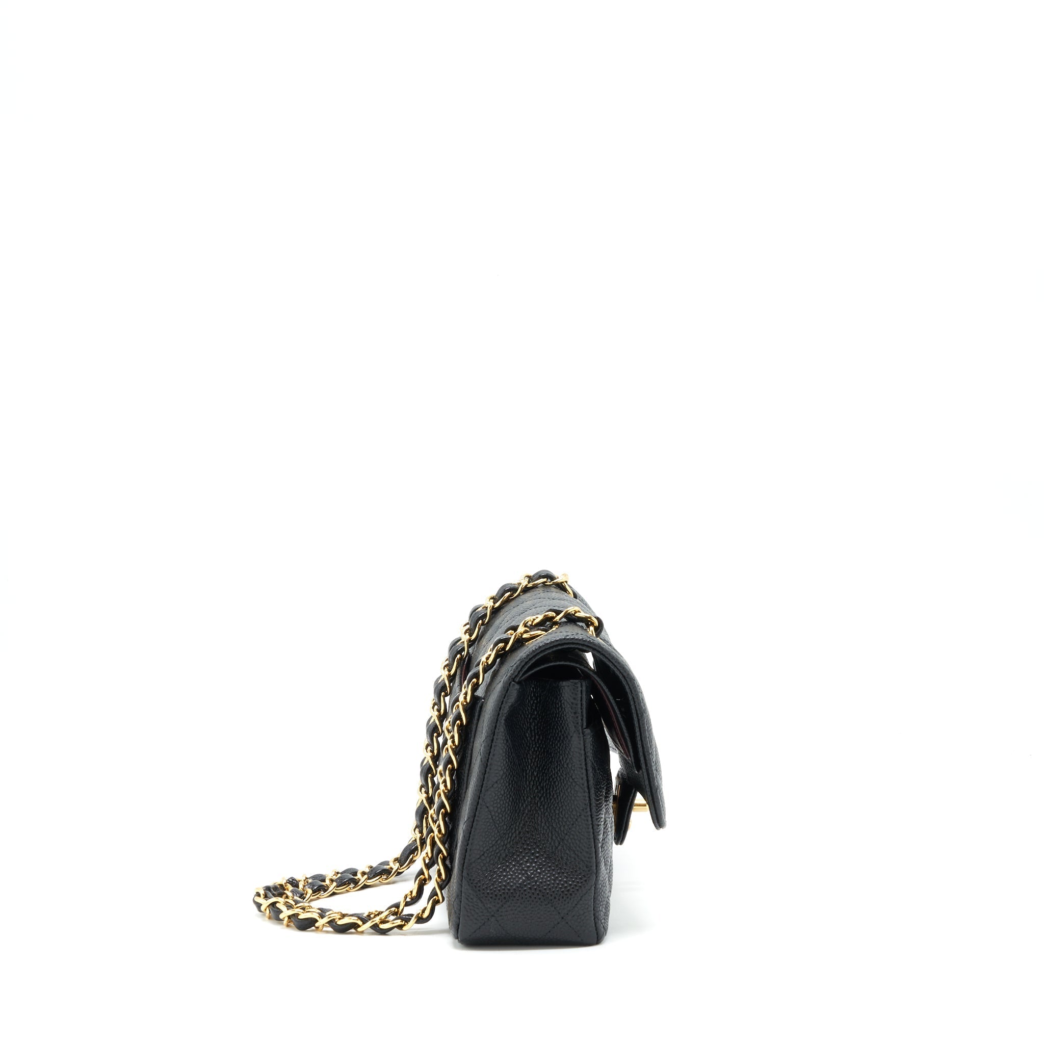 Chanel Small Classic Double Flap Caviar Black