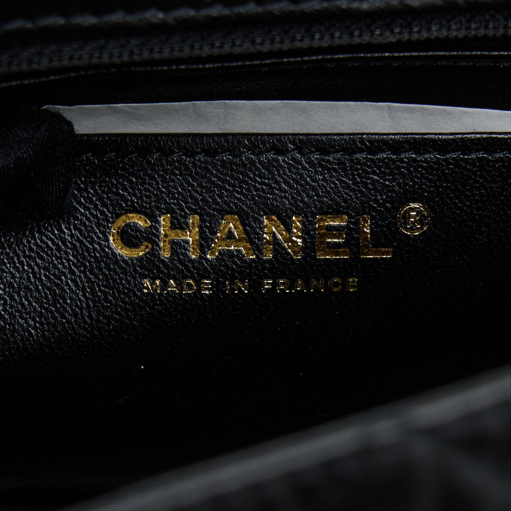 Chanel Mini 2.55 Reissue Flap Bag Aged Calfskin Black
