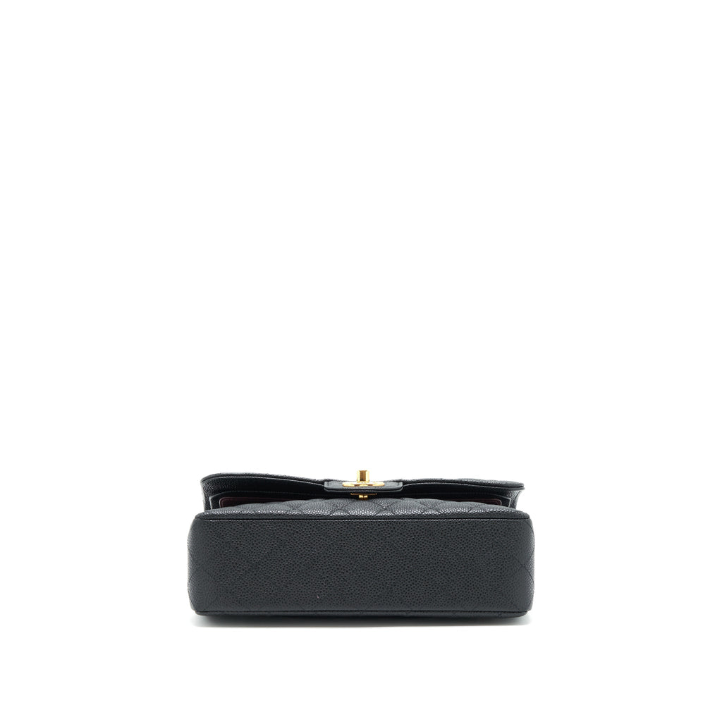 Chanel Small Classic Double Flap Caviar Black