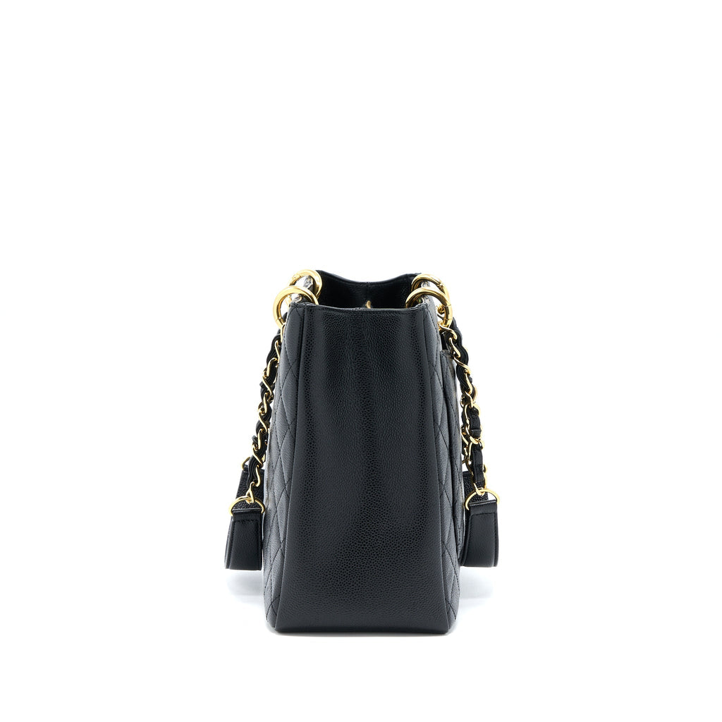 Chanel Grand Shopping Tote Bag Caviar Black