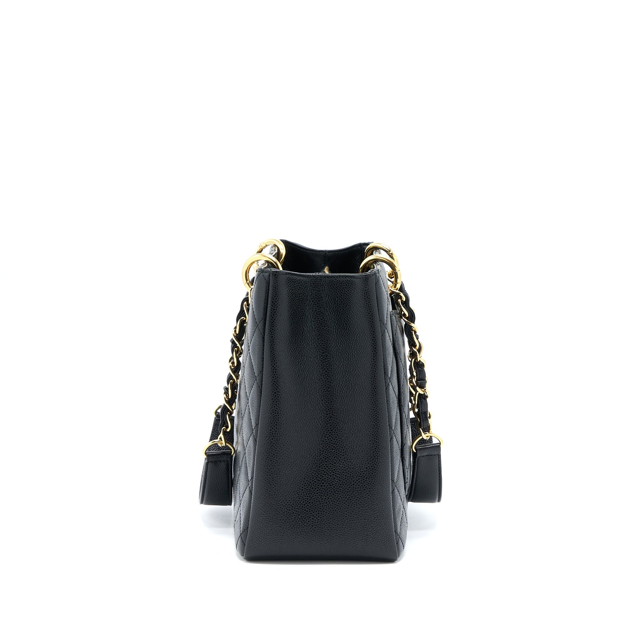 Chanel Grand Shopping Tote Bag Caviar Black