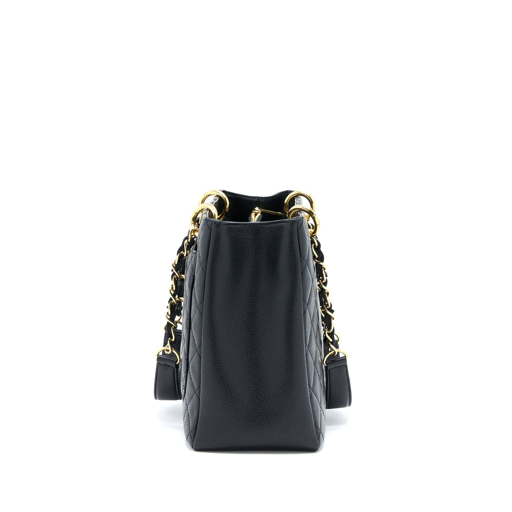 Chanel Grand Shopping Tote Bag Caviar Black