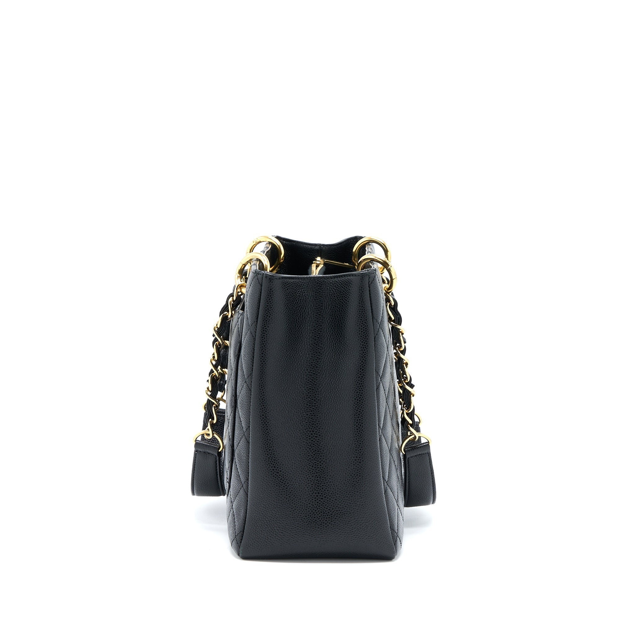 Chanel Grand Shopping Tote Bag Caviar Black