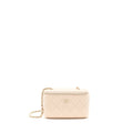Chanel 22C Long Vanity With Chain Caviar Light Beige L