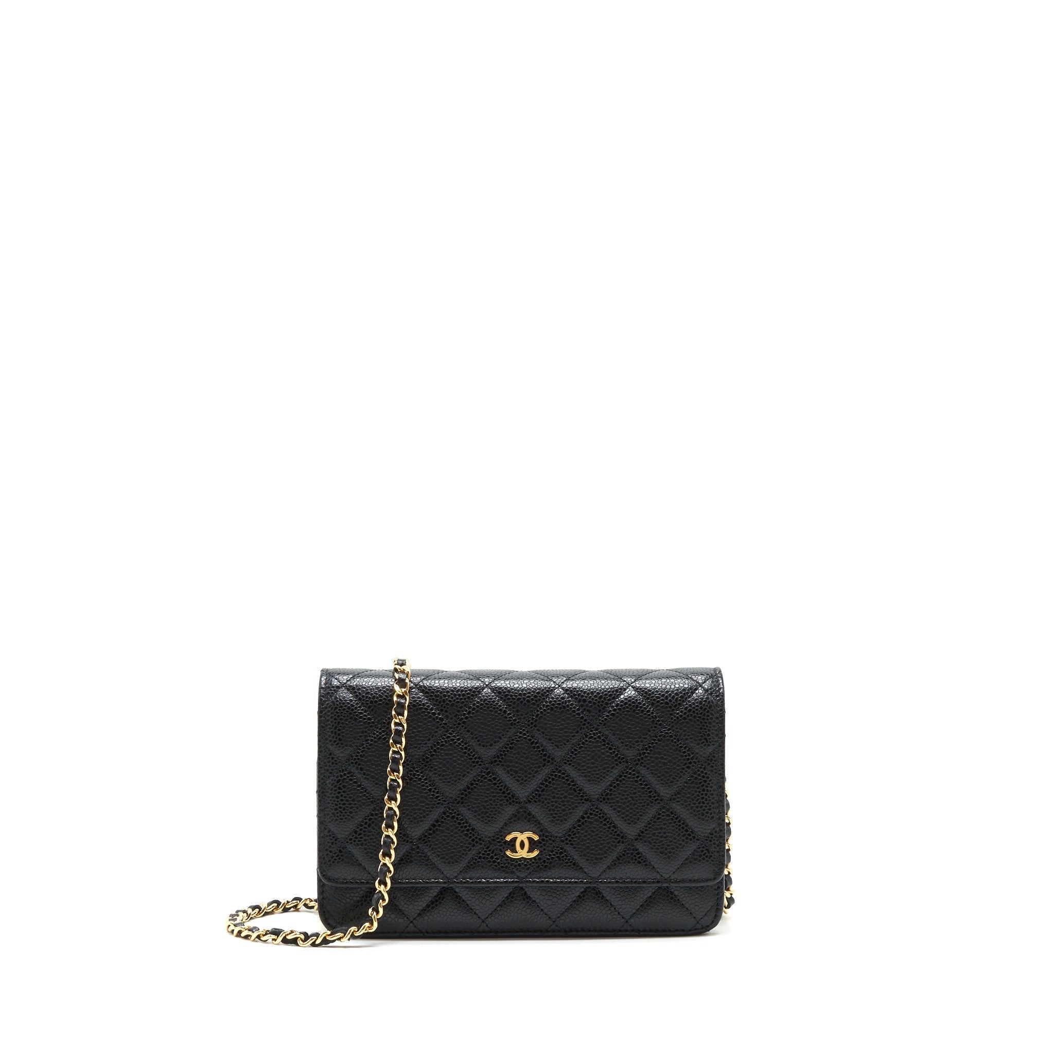 Chanel Wallet on Chain Caviar Black