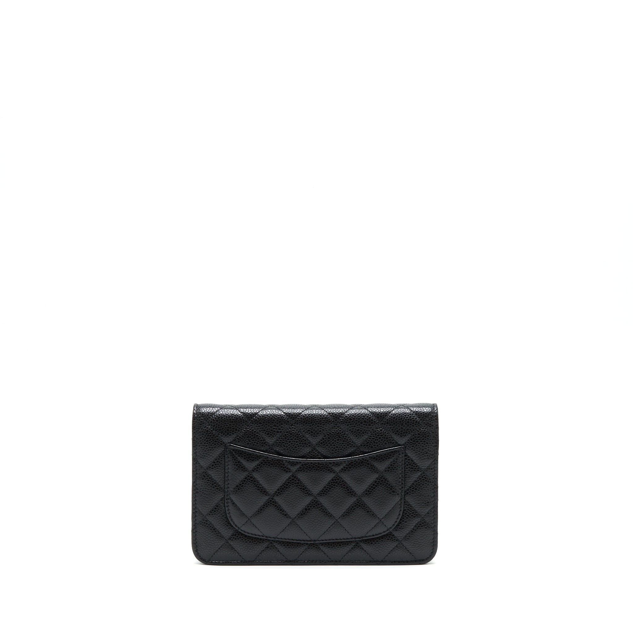 Chanel Wallet on Chain Caviar Black