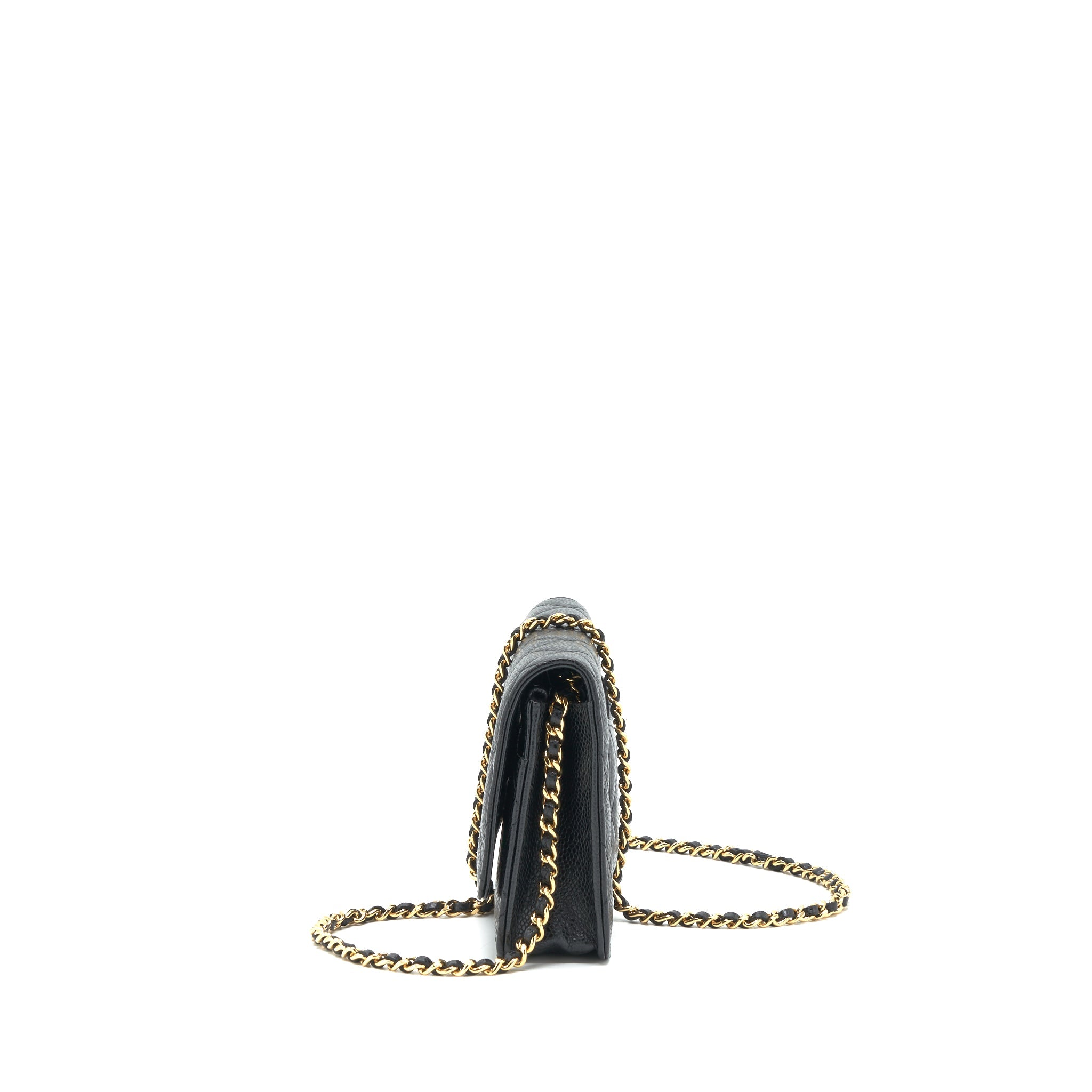 Chanel Wallet on Chain Caviar Black