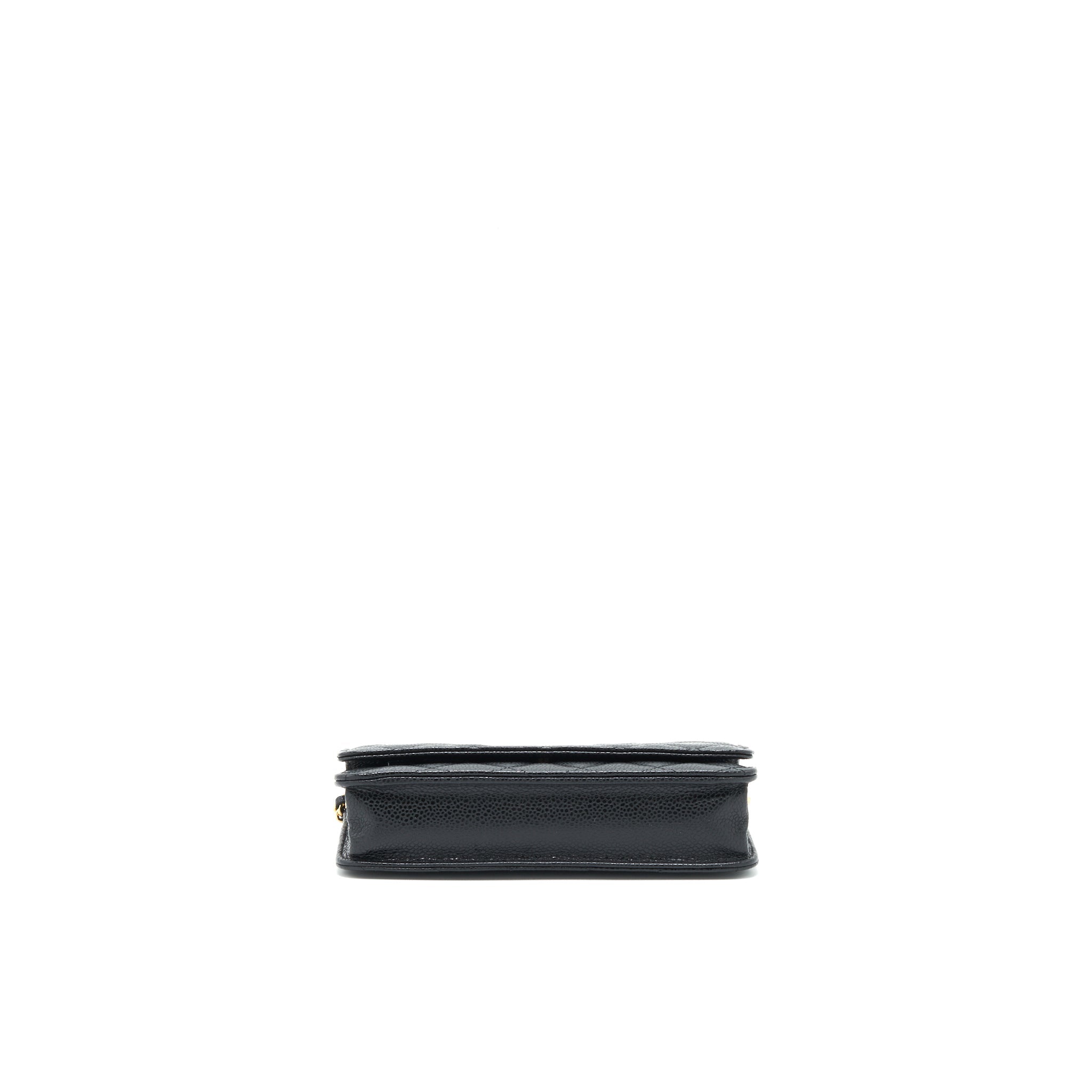 Chanel Wallet on Chain Caviar Black
