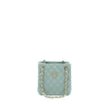 Chanel 23C Mini Bucket Caviar Light Grey L (Microchip)