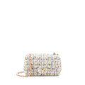 Chanel rectangular mini flap Bag tweed multicolour L