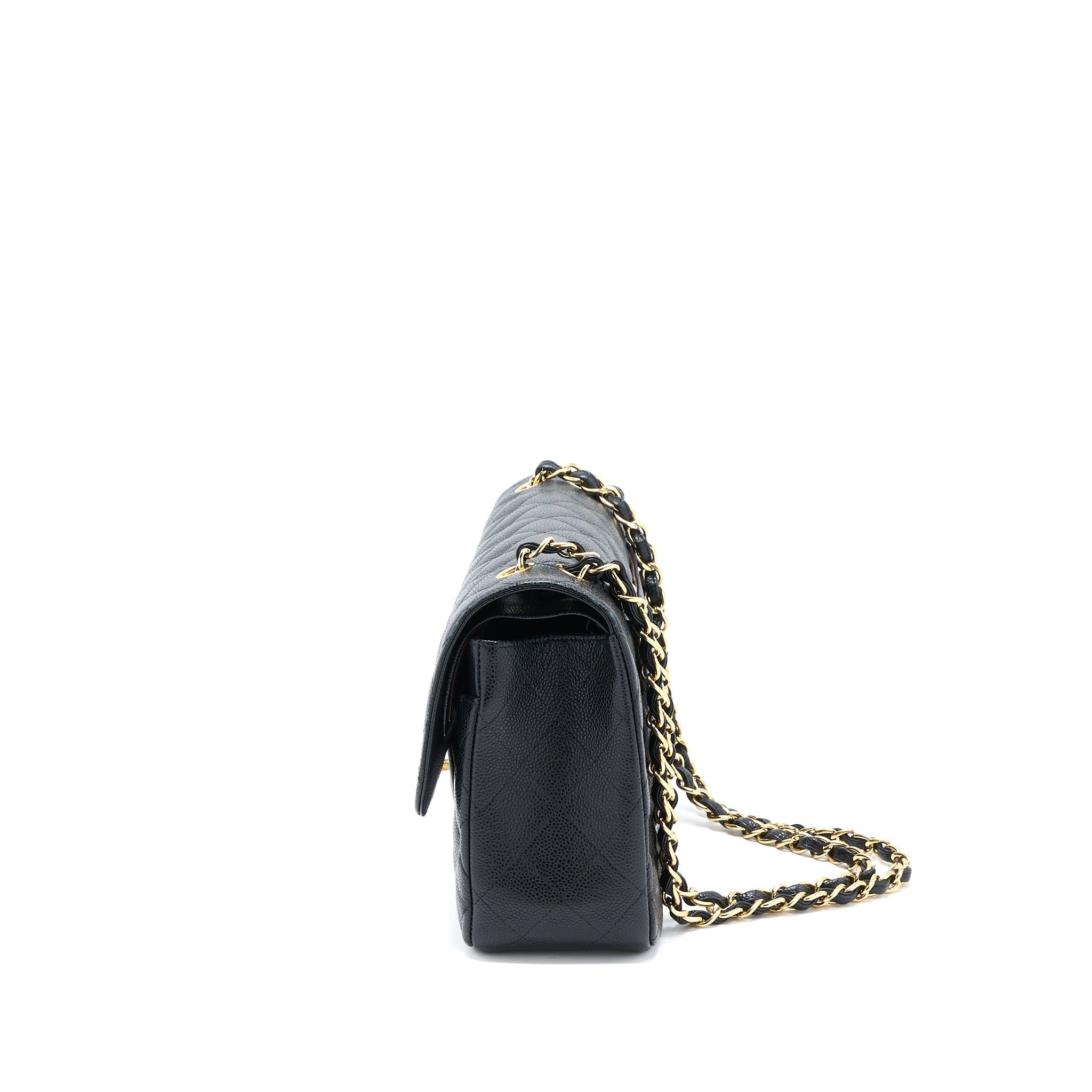 Chanel Jumbo Classic Double Flap Bag Caviar Black