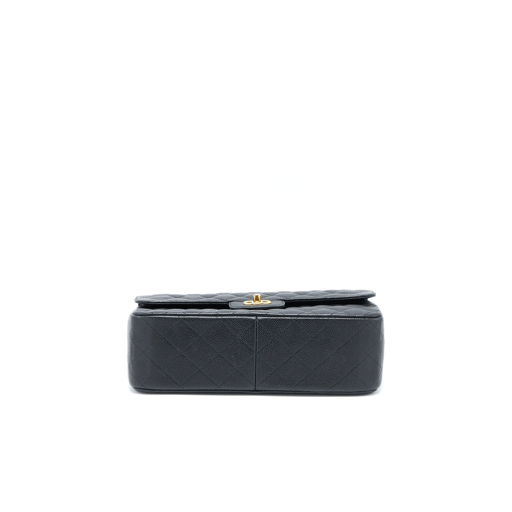 Chanel Jumbo Classic Double Flap Bag Caviar Black