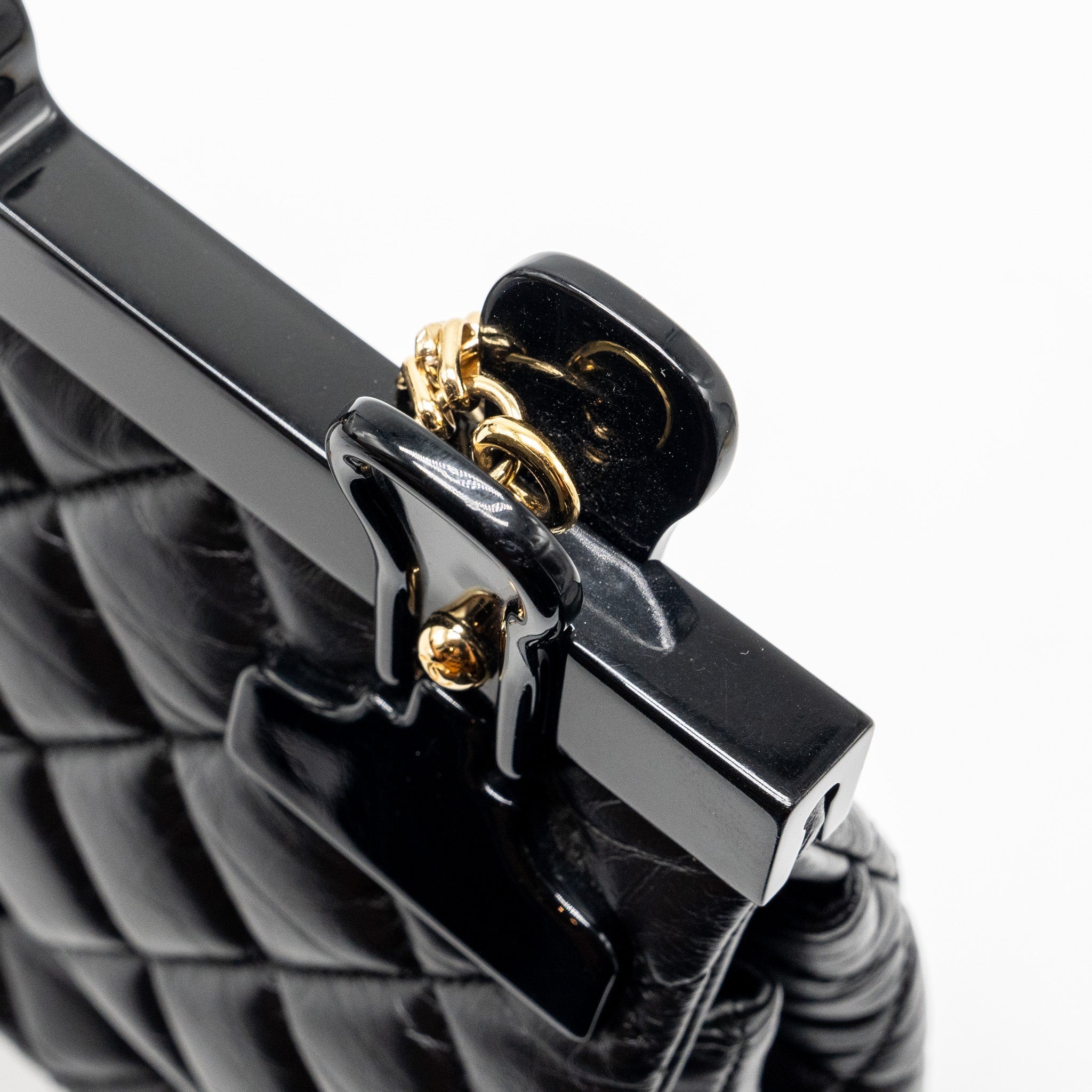 Chanel Hanger Reissue Flap Bag Limited Edition Aged Calfskin Black