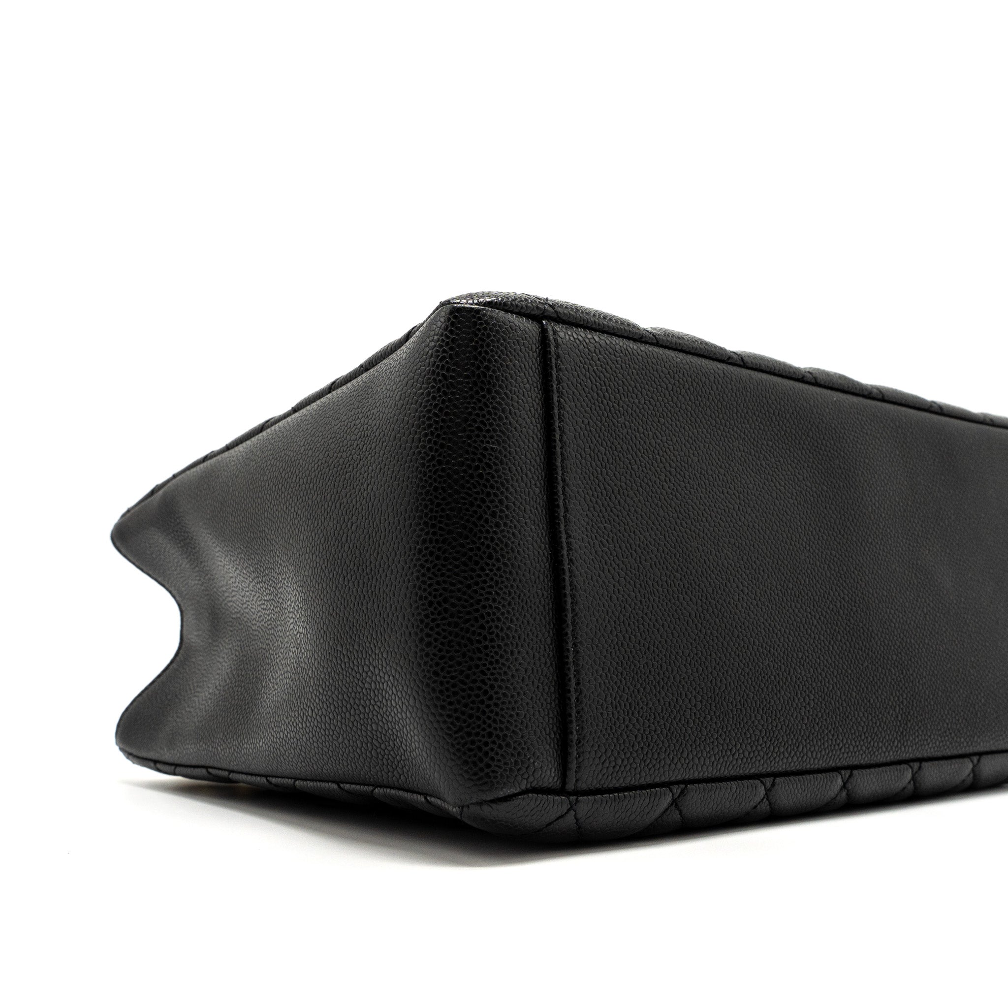 Chanel Grand Shopping Tote Bag Caviar Black