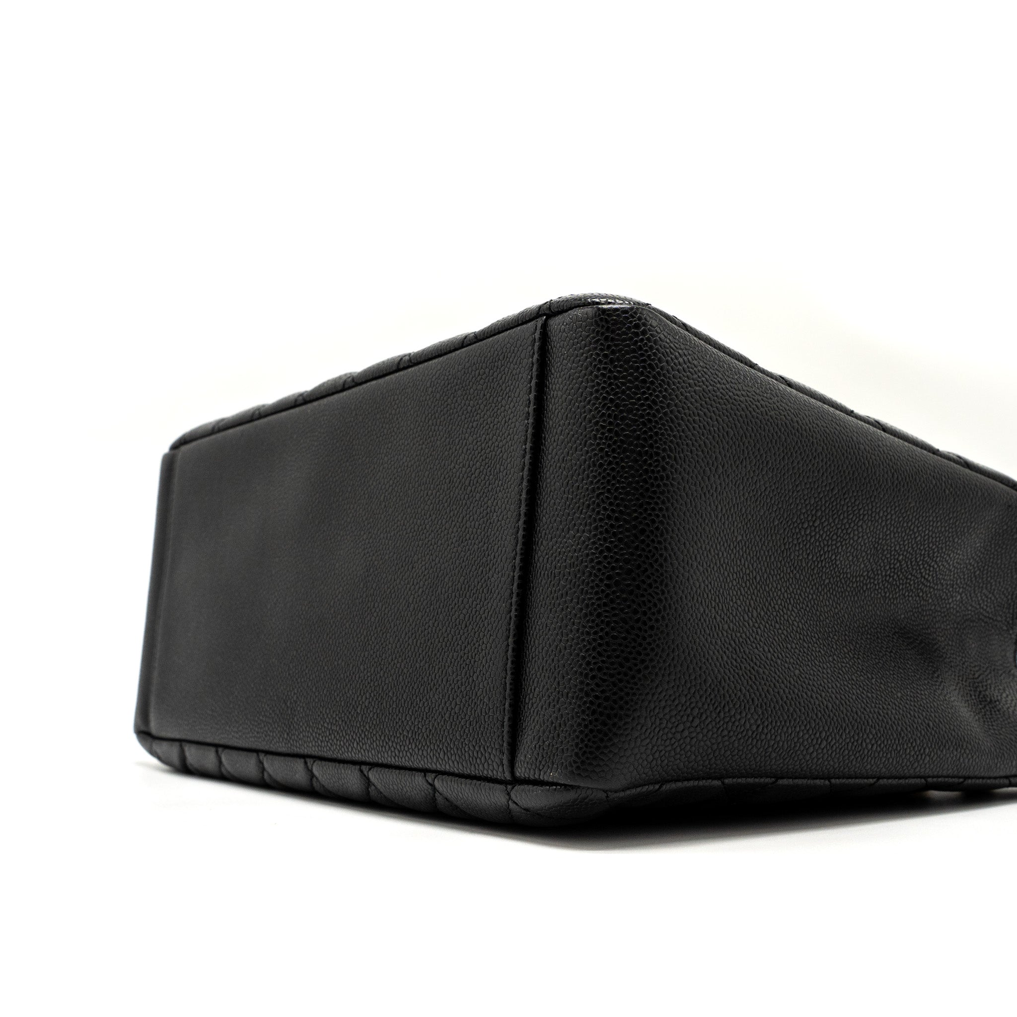 Chanel Grand Shopping Tote Bag Caviar Black