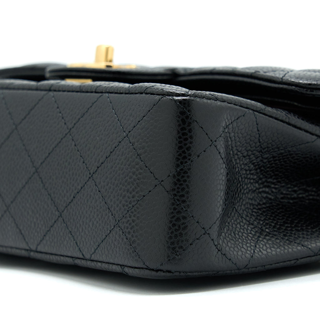 Chanel Small Classic Double Flap Bag Caviar Black