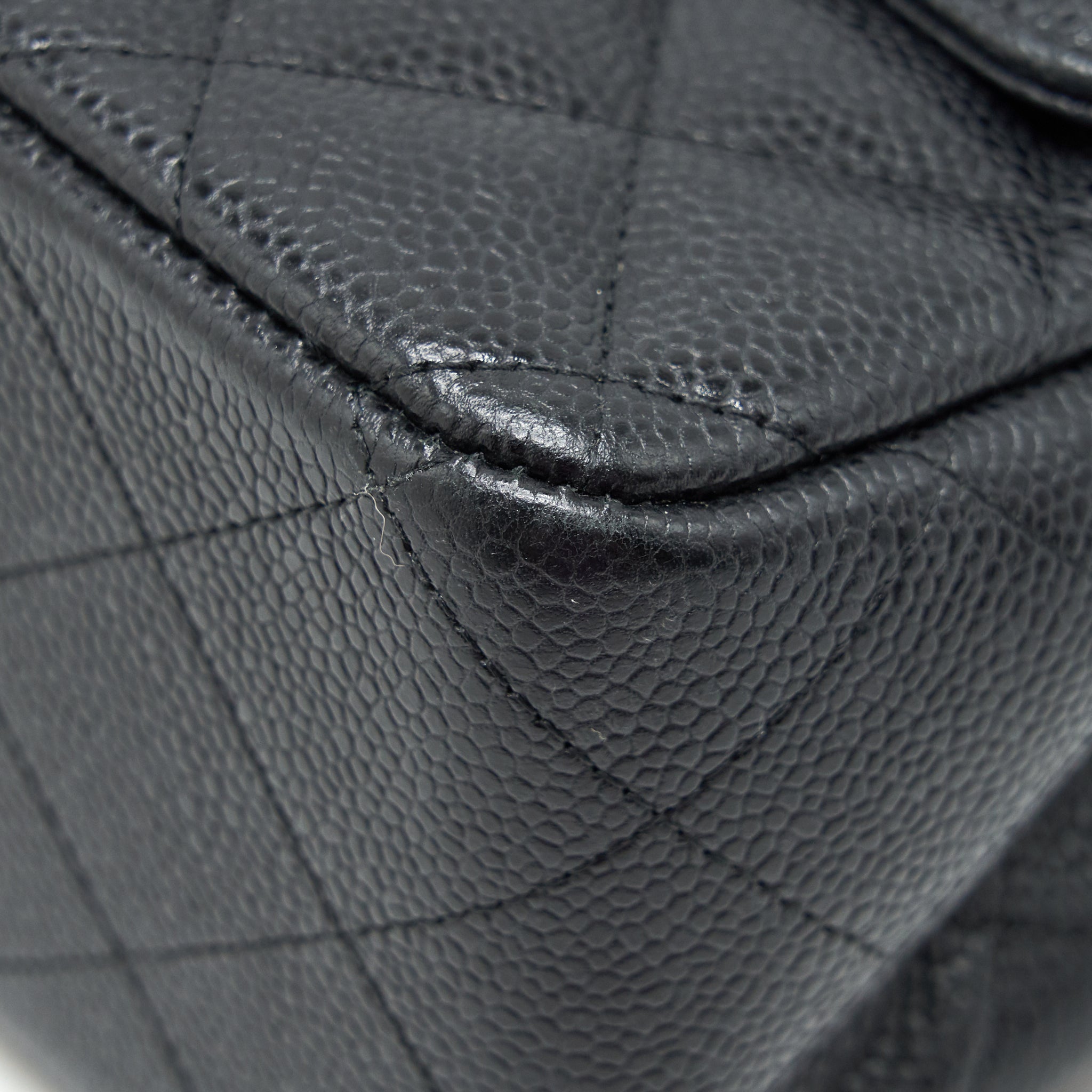 Chanel Jumbo Classic Flap Bag Caviar Black
