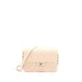 Chanel 21K Crossbody Bag Caviar Light Beige L (Microchip)