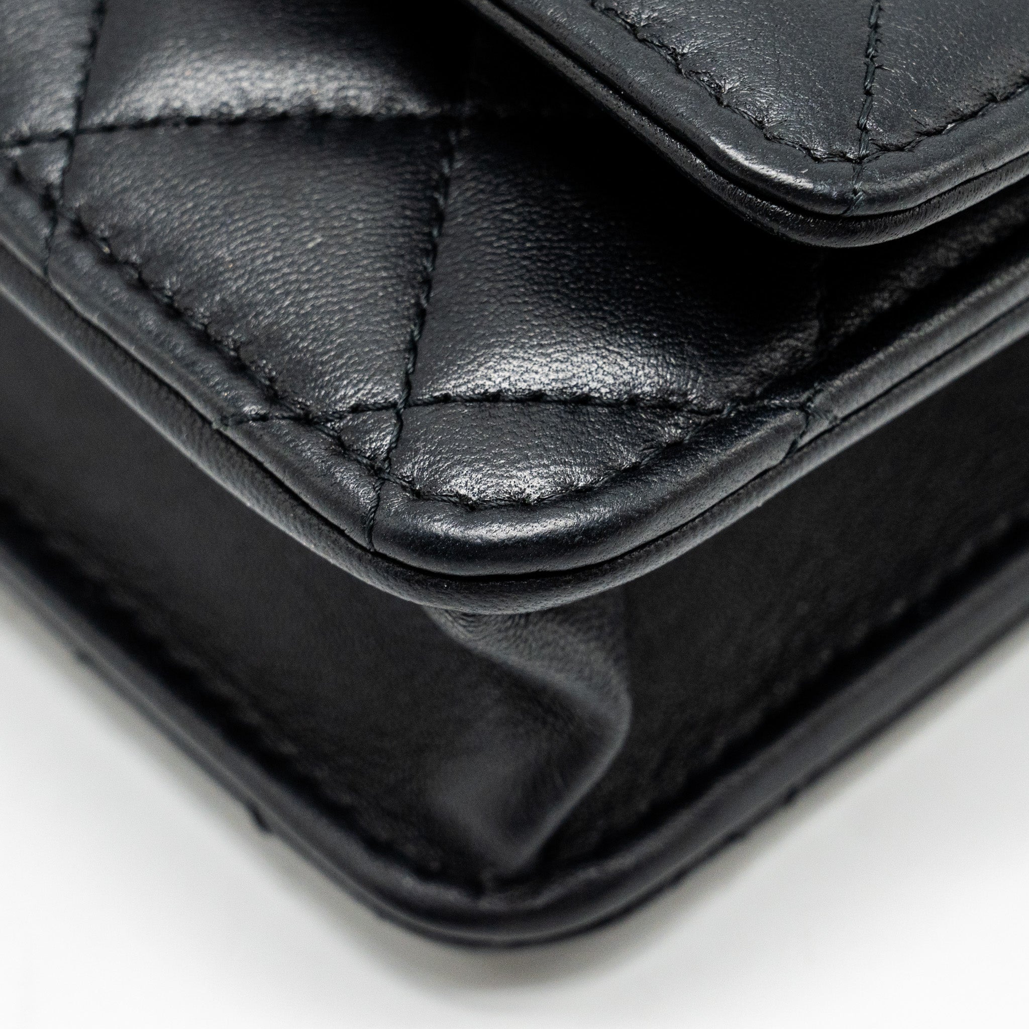 Chanel Trendy CC wallet on Chain lambskin black L (microchip)