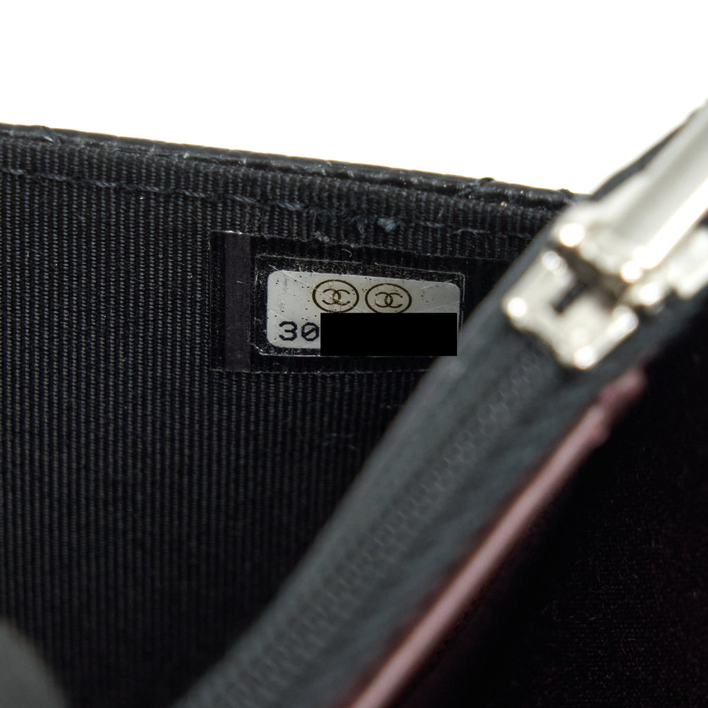 Chanel Classic Wallet On Chain Caviar Black
