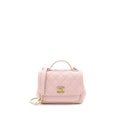 Chanel Small Business Affinity Bag Caviar Light Pink L